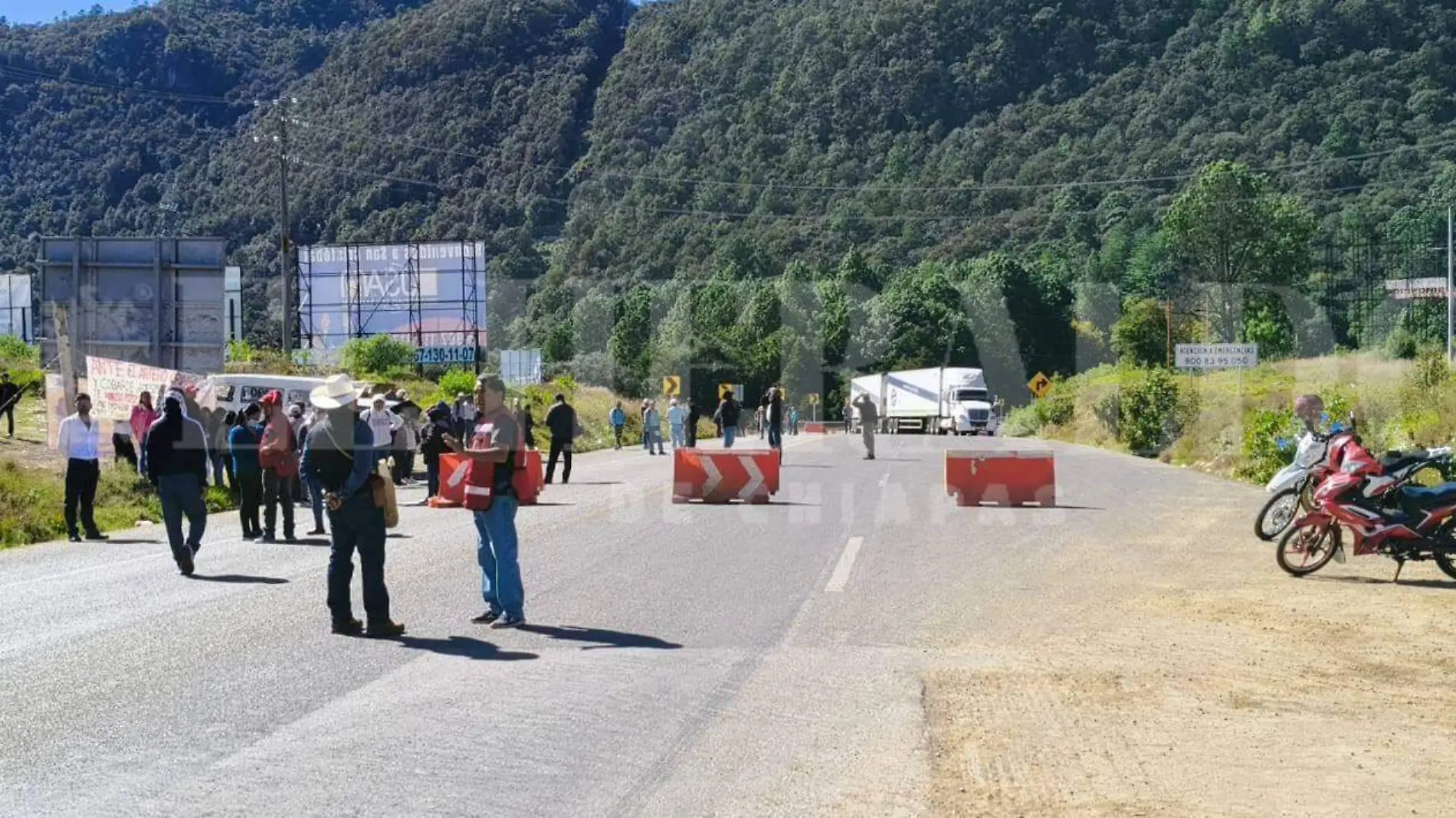 bloqueo carretero 3